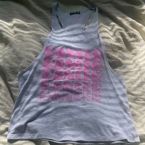 A Grey Loose Fit Tank Top